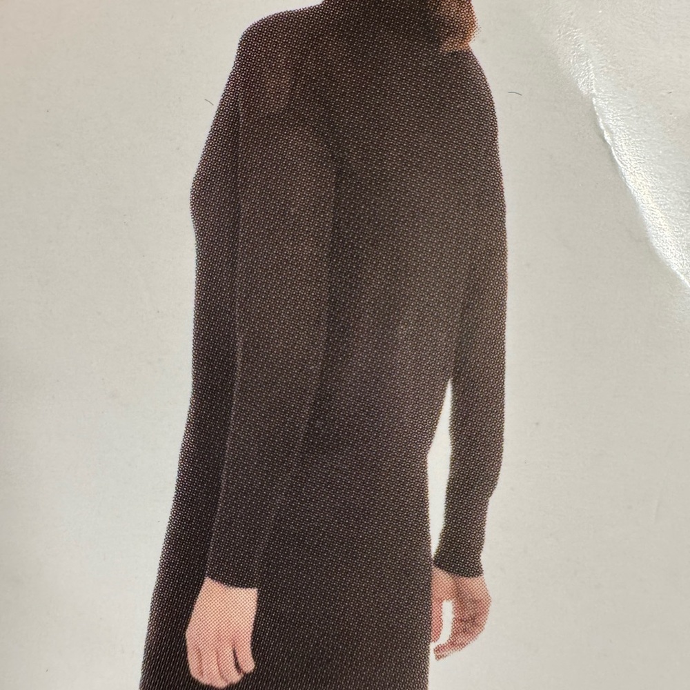 NWT Grace Elements Black/Black Open Front Cardigan Sweater   XLARGE    #I - Picture 4 of 7